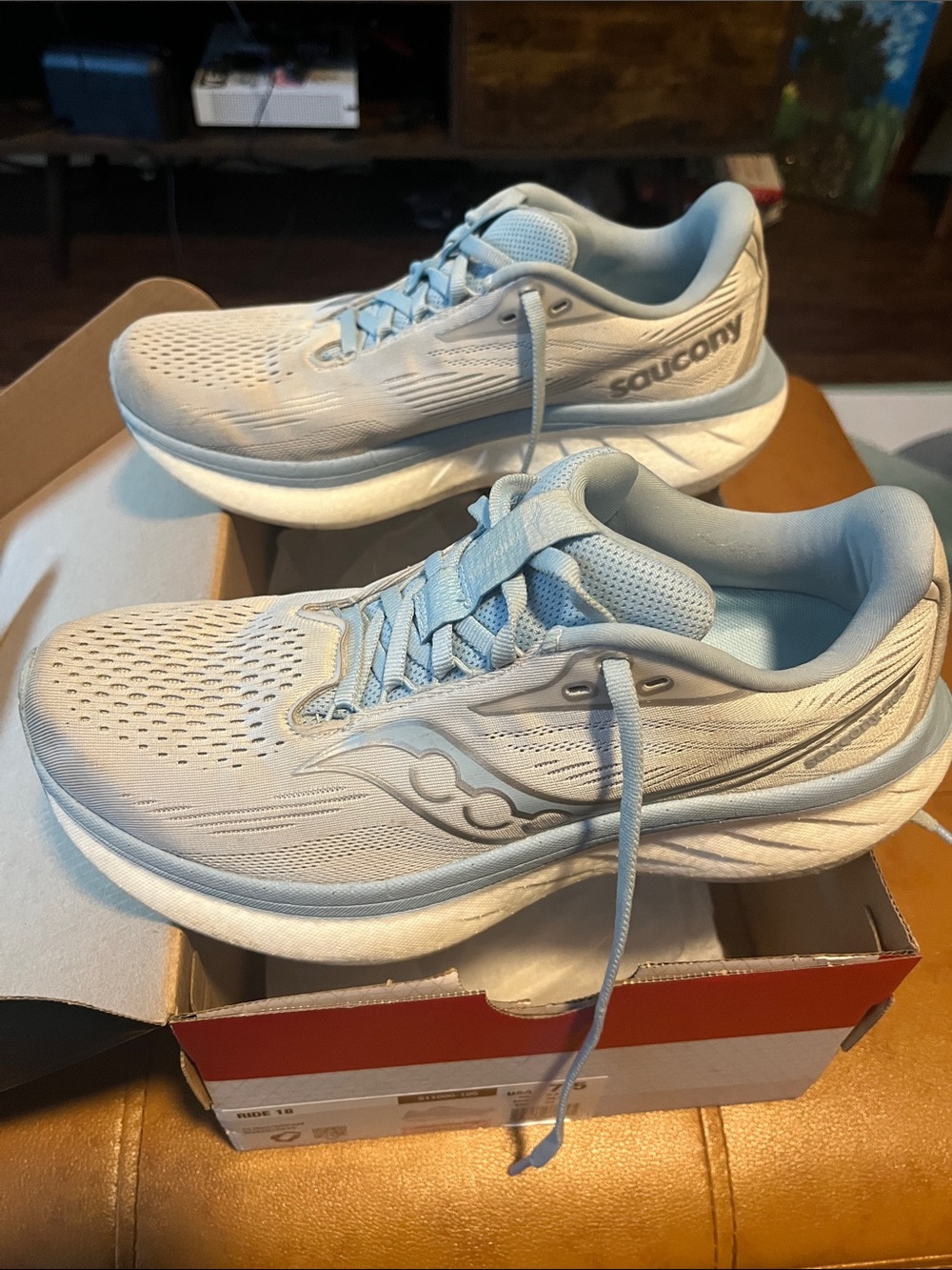Saucony Women's Pale Blue Neutral Running Shoes